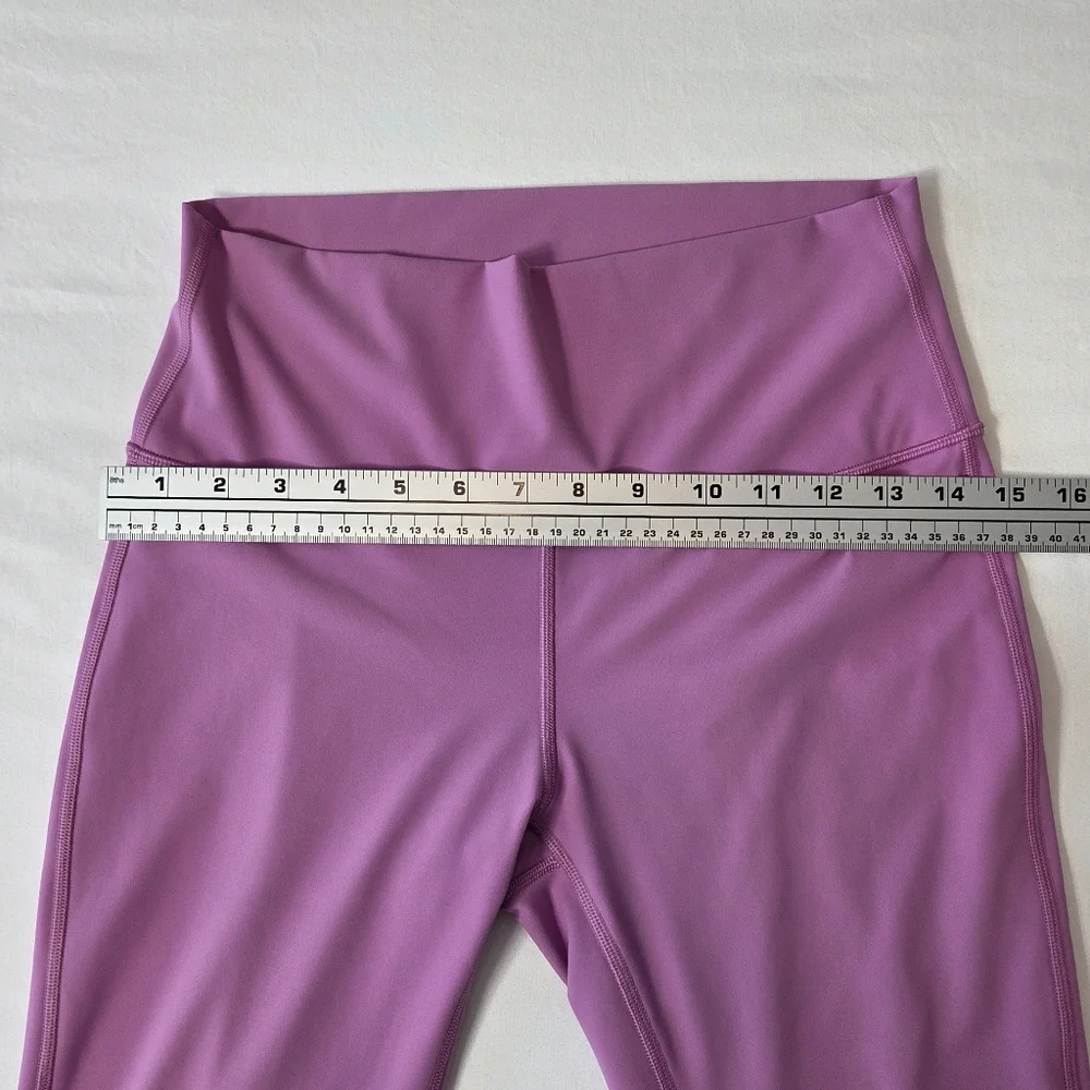 Lululemon Wunder Under High Rise 28" Magenta Glow Size 8 - Picture 6 of 7